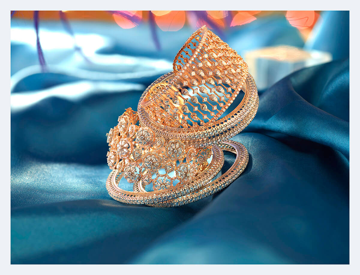 Magic of Bangles | fashion, jewelry, bangle | Every piece of jewellery is  special, but there's always something more special about bangles. At Ranka,  we have a vast collection of gold and